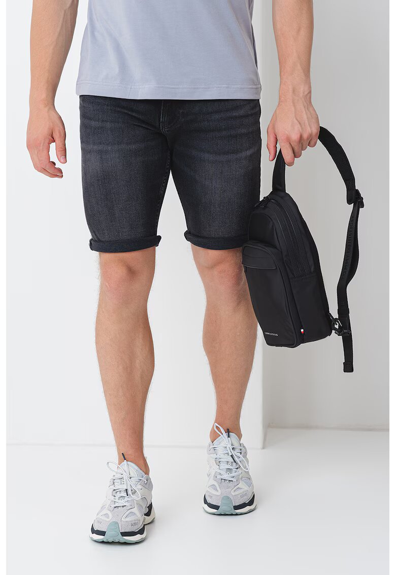 Tommy Jeans Bermude de denim Ronnie - Negru stins