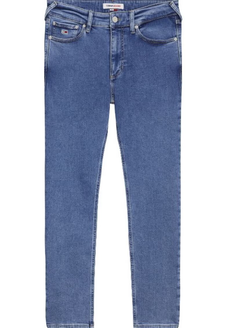 Tommy Jeans Blugi barbati - Bumbac - Albastru.