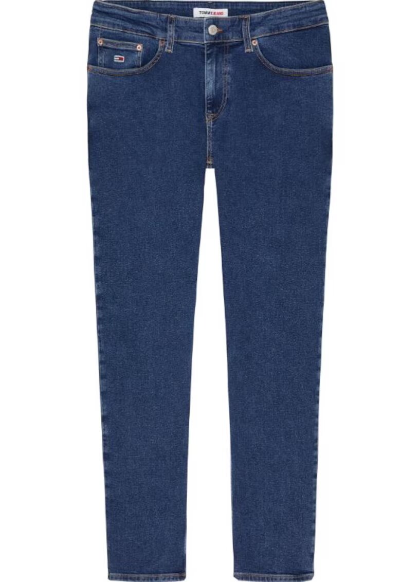 Tommy Jeans Blugi de dama - Bumbac - Bleumarin - Bleumarin