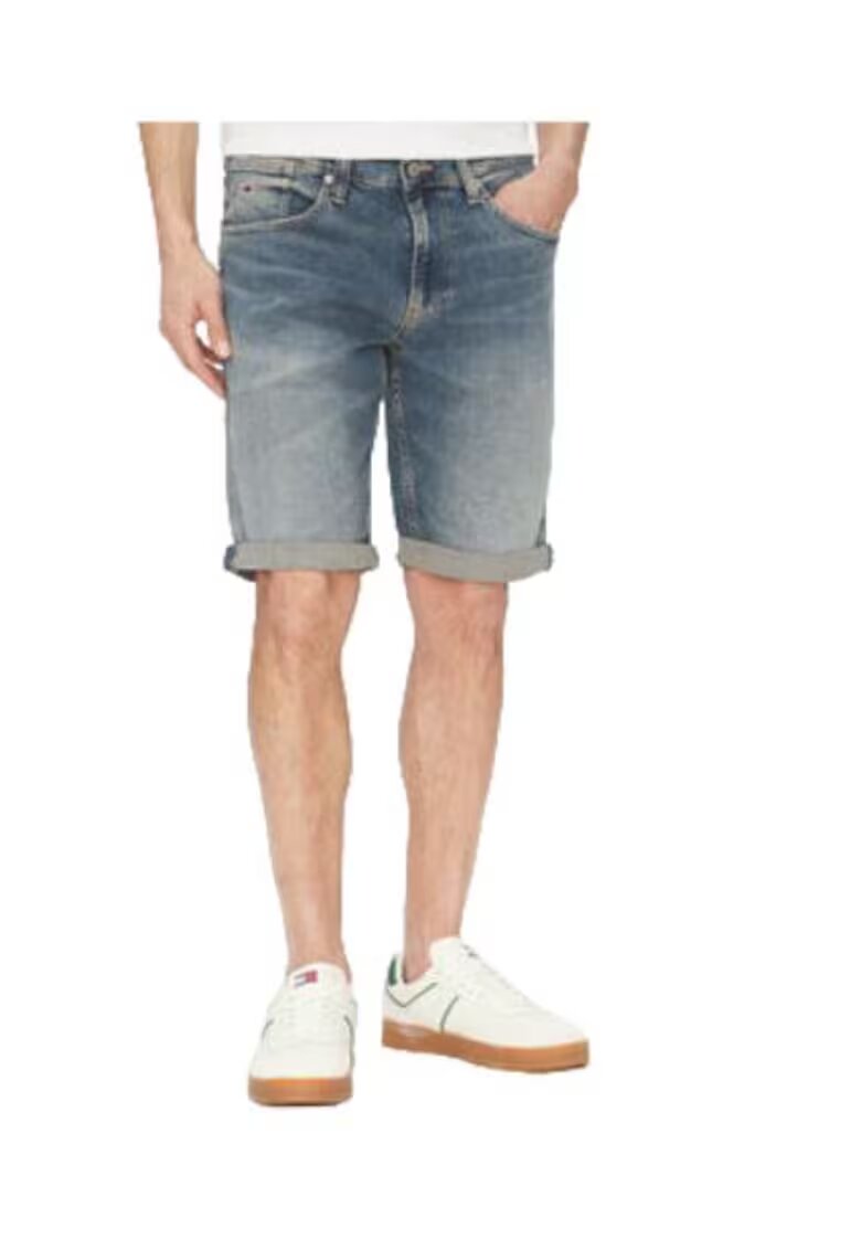 Tommy Jeans Blugi scurti barbati - albastru