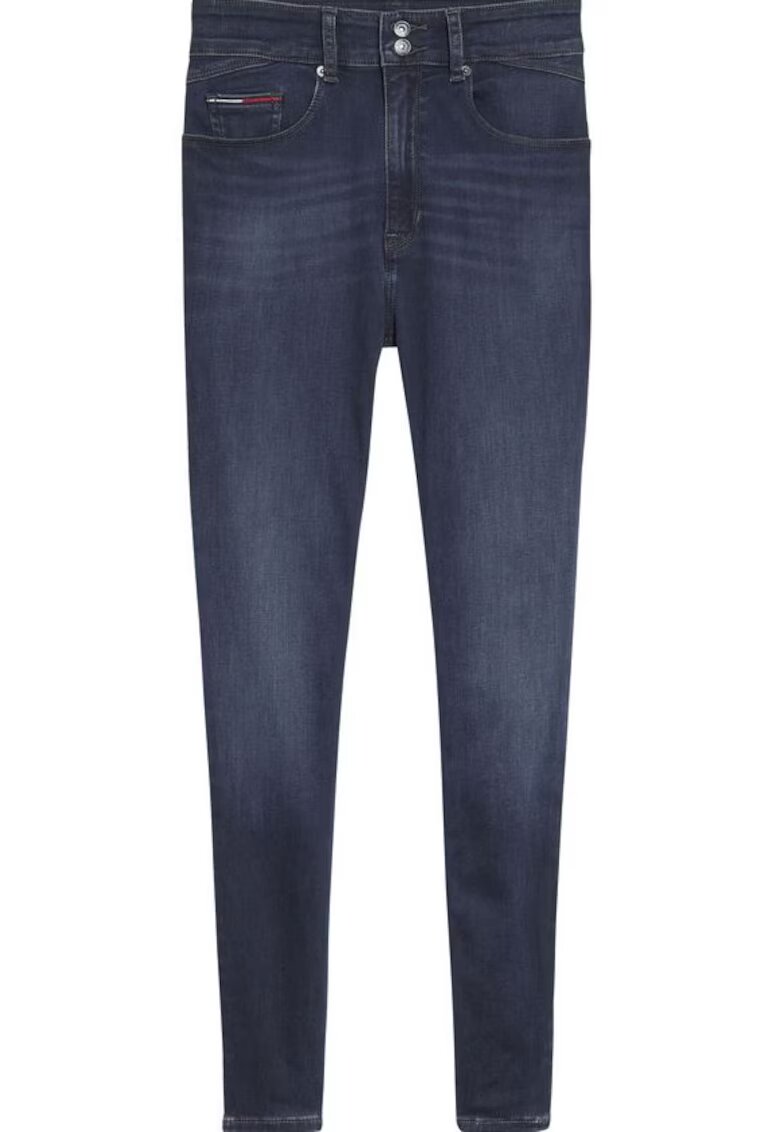 Tommy Jeans Blugi Skinny cu talie inalta