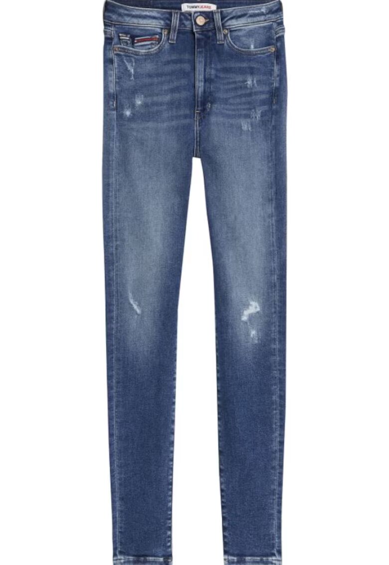 Tommy Jeans Blugi skinny din amestec de lyocell -