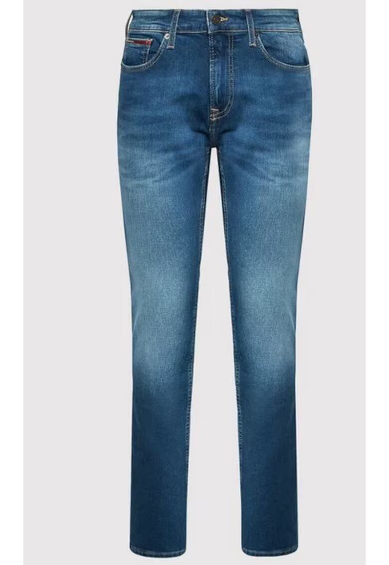 Tommy Jeans Blugi slim fit cu aspect decolorat -