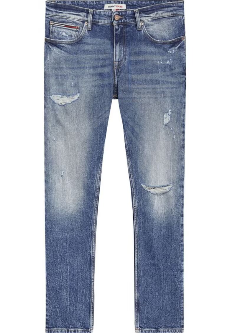 Tommy Jeans Blugi slim fit cu detalii rupte