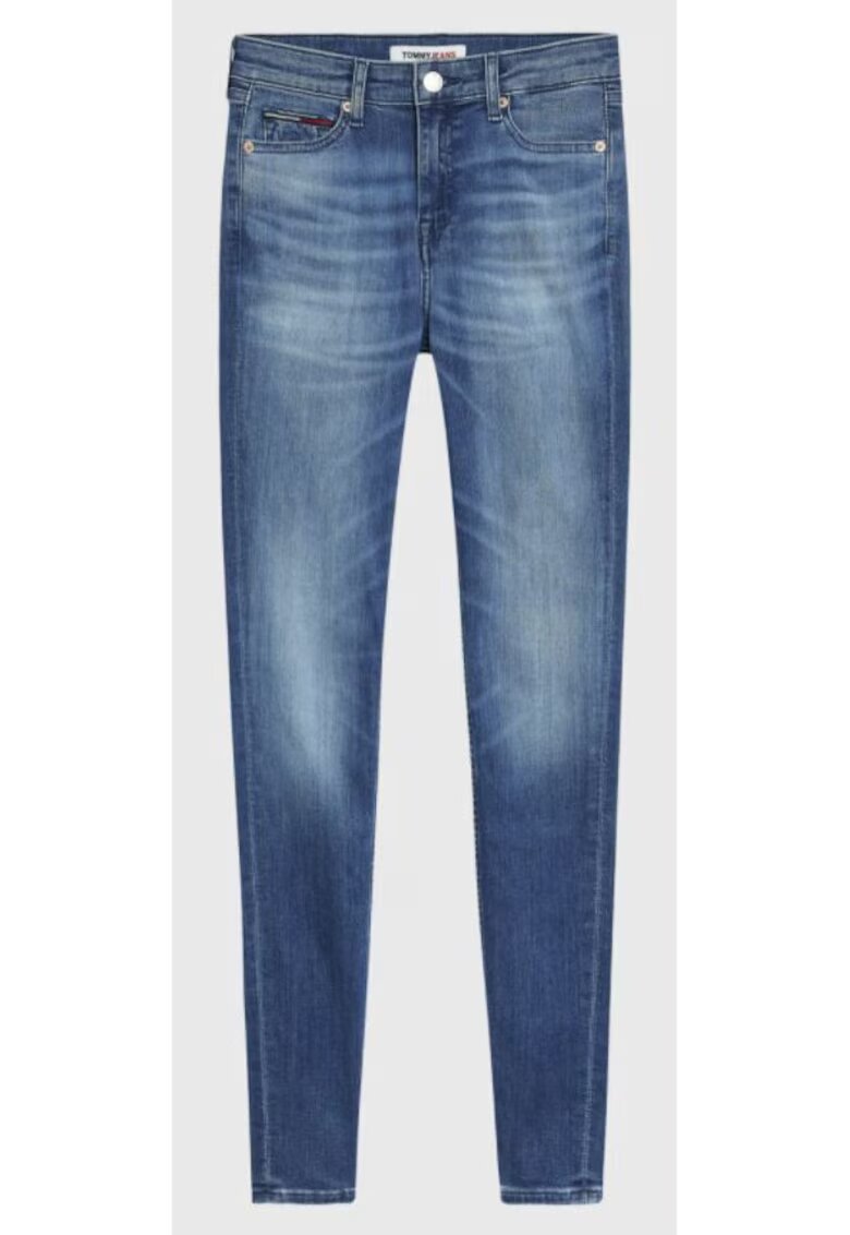 Tommy Jeans Blugu skinny cu talie inalta Nora