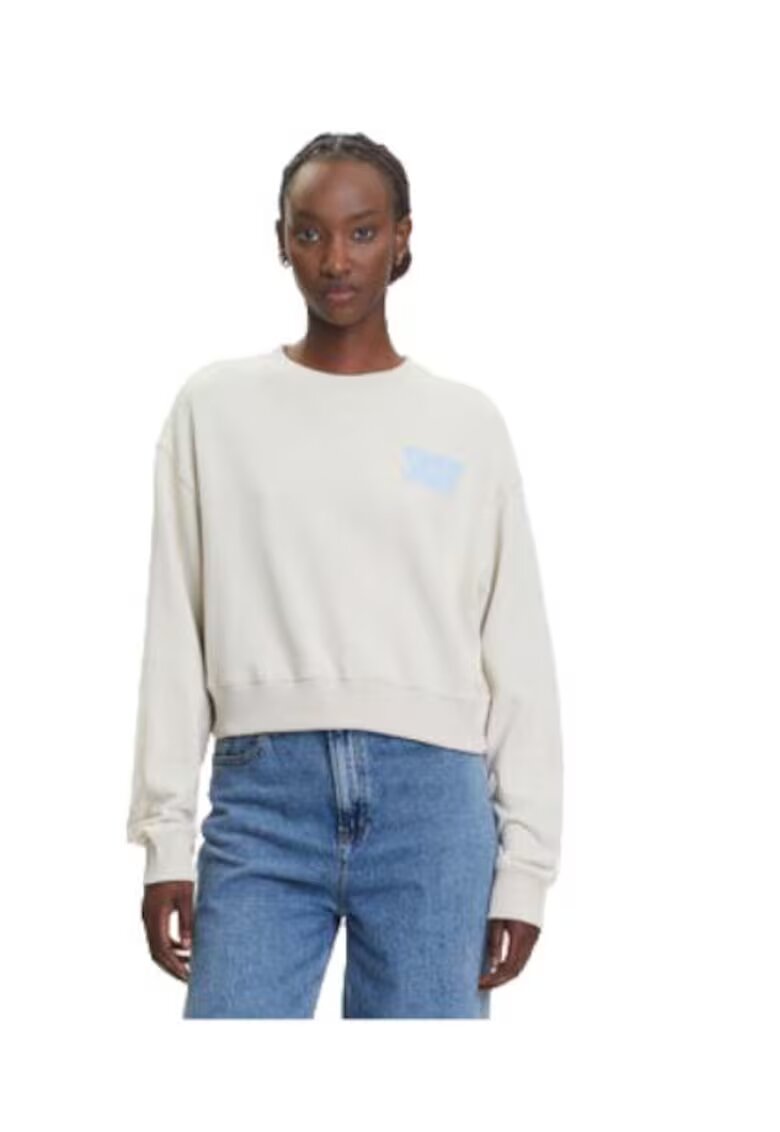 Tommy Jeans Bluza dama - bumbac - bej -