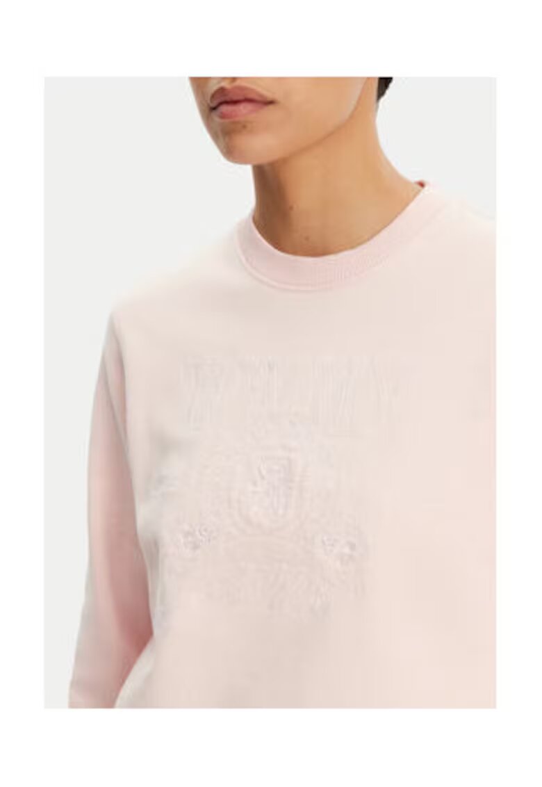 Tommy Jeans Bluza Dama - bumbac - roz -