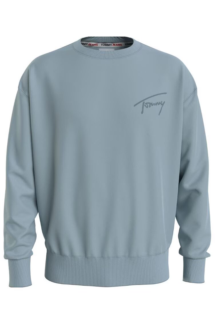 Tommy Jeans Bluza de trening cu aplicatie logo -
