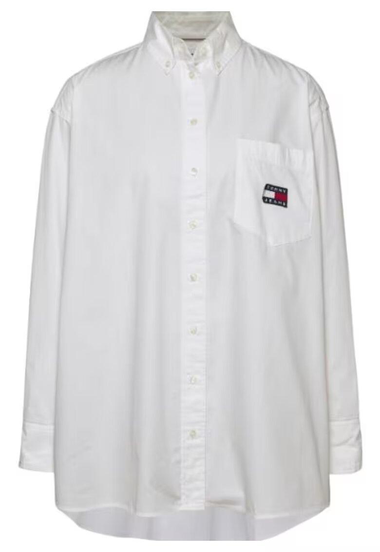 Tommy Jeans Camasa supradimensionata din bumbac -