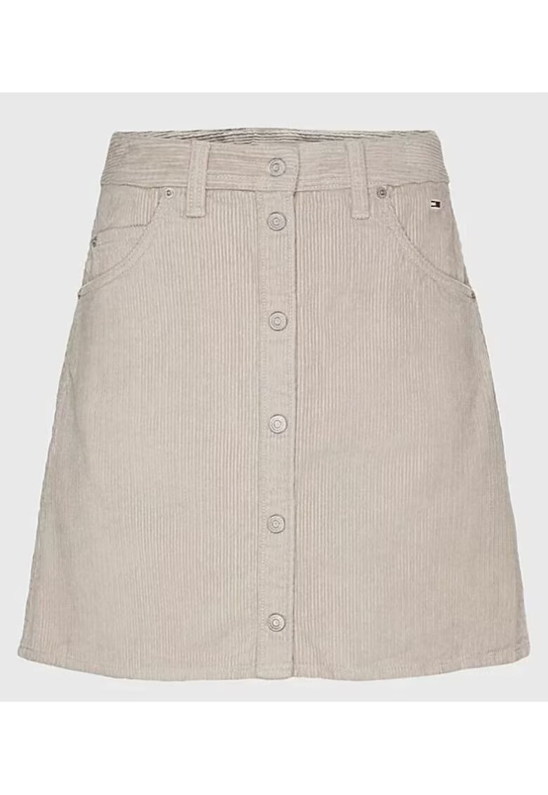 Tommy Jeans Fusta Bej`` - Bej
