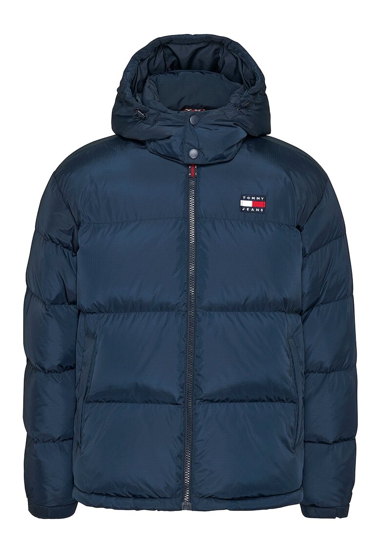 Tommy Jeans Geaca cu umplutura de puf Alaska - Albastru ultramarin