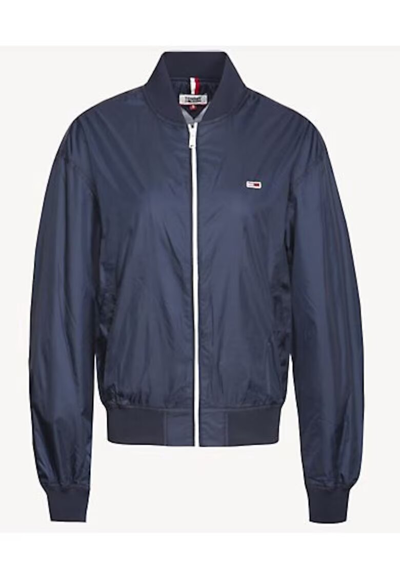 Tommy Jeans Geaca dama - Poliester - Bleumarin - Bleumarin