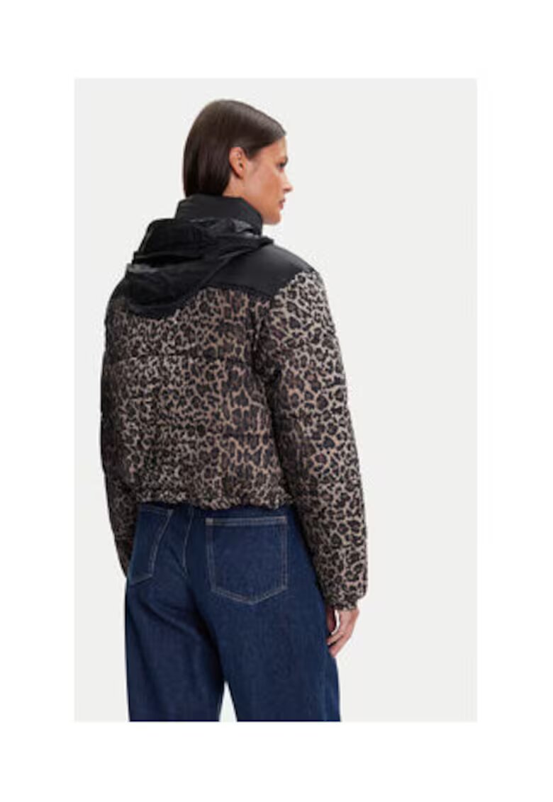 Tommy Jeans Geaca de iarna Femei - Maro - 100% poliester reciclat