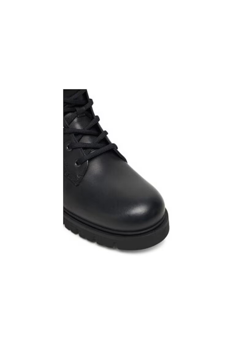 Tommy Jeans Ghete dama - 305553478 piele naturala - negru