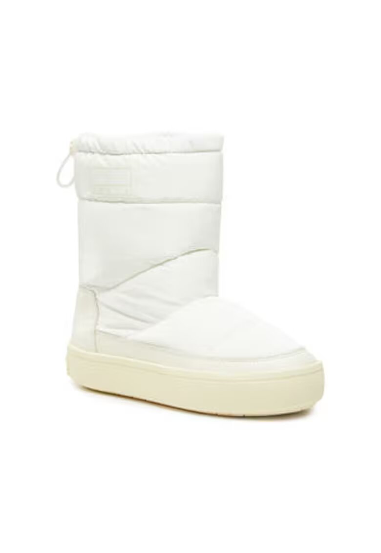 Tommy Jeans Ghete de zapada dama - textil - alb - Alb