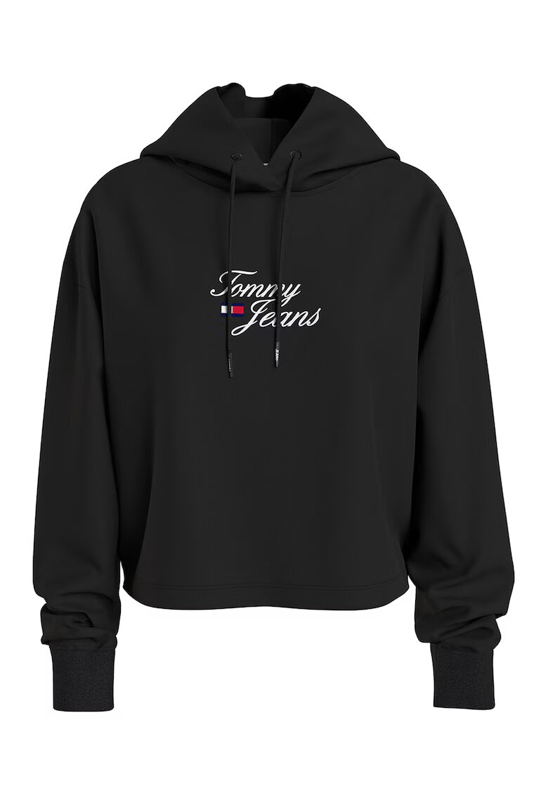 Tommy Jeans Hanorac dama - Bumbac - Negru - Negru