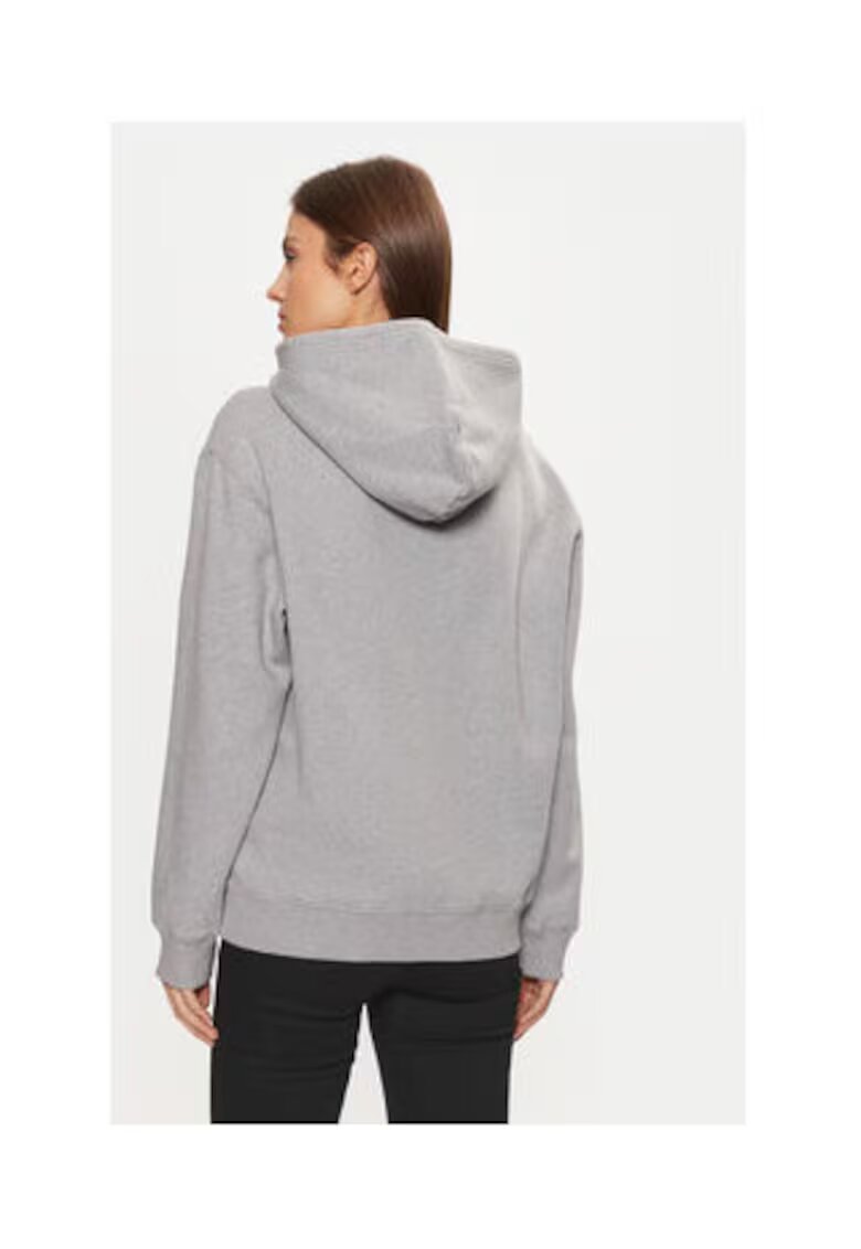 Tommy Jeans Hanorac Dama - Gri - 78% bumbac - 22% poliester reciclat -