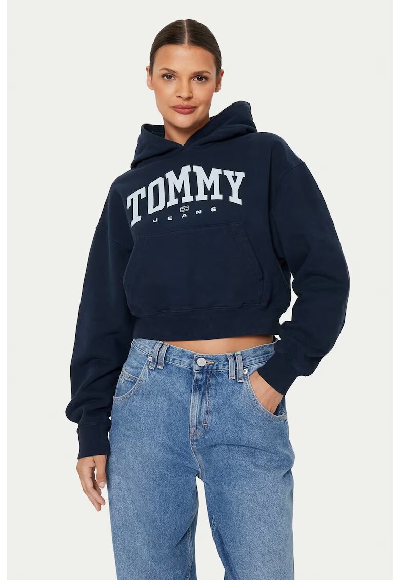 Tommy Jeans Hanorac dama Varsity DW0DW19291 - Bleumarin
