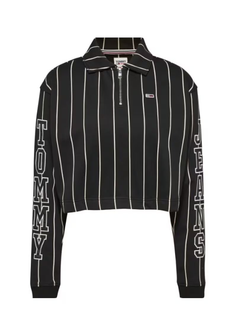 Tommy Jeans Hanorac DW0DW15423 0GK negru Culoare negru