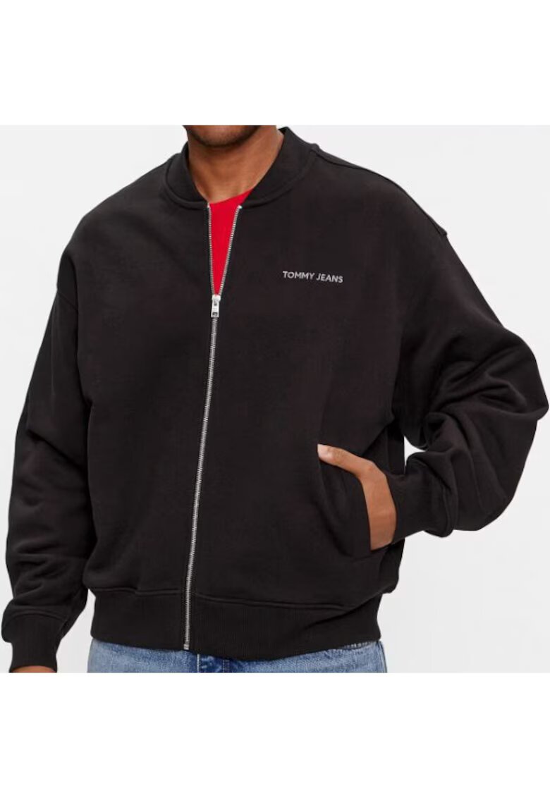 Tommy Jeans Hanorac pentru barbati - Negru - Negru