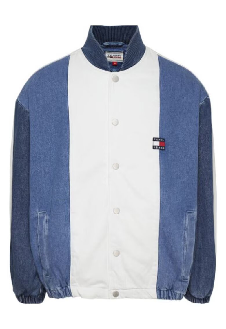 Tommy Jeans Jacheta regular fit cu logo -