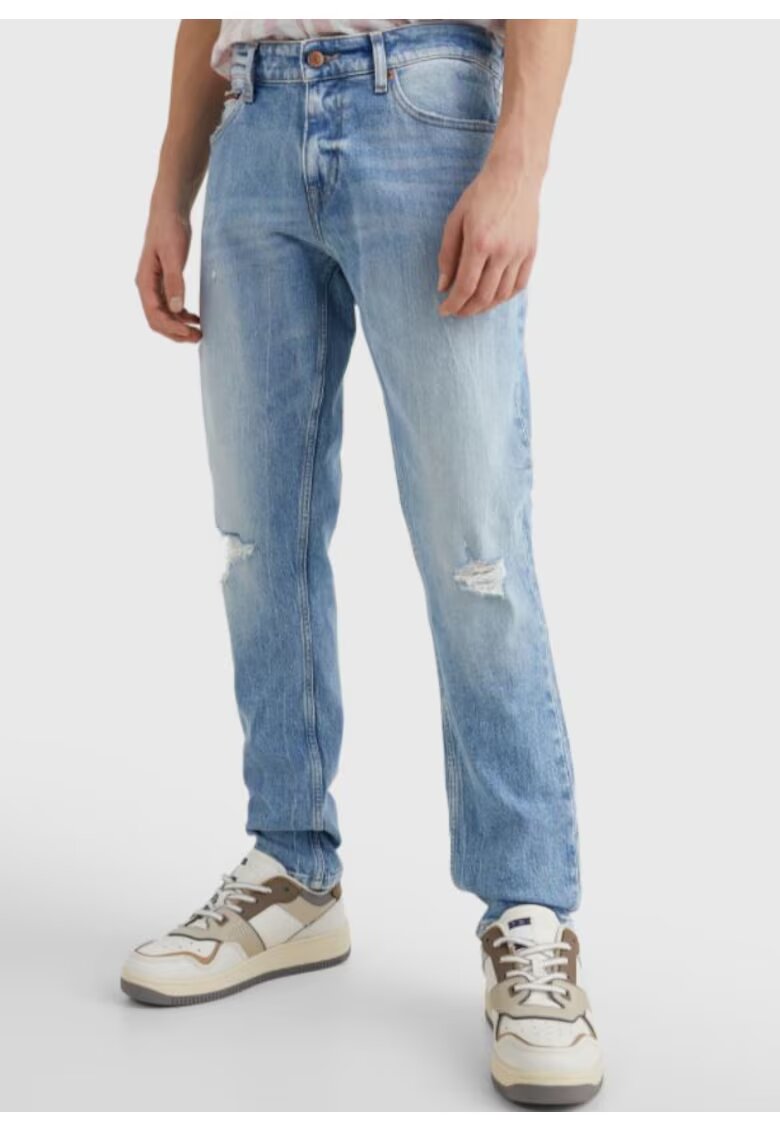 Tommy Jeans Pantaloni barbati - Albastru