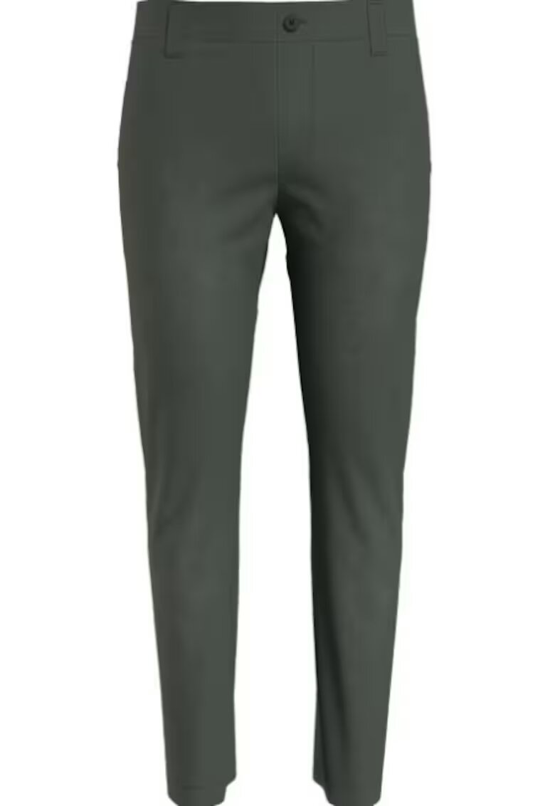 Tommy Jeans Pantaloni barbati - Bumbac - Verde` - Kaki