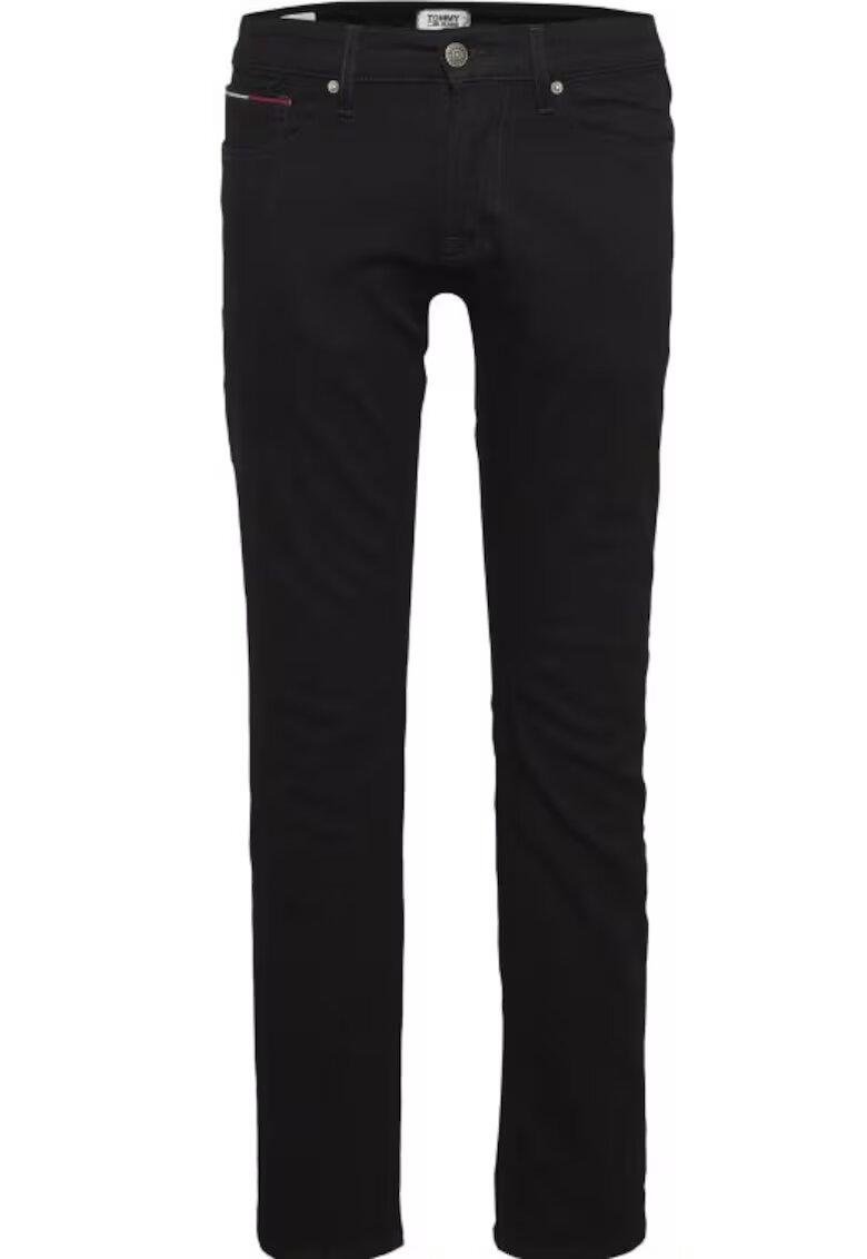 Tommy Jeans Pantaloni Scanton BLCO - negru - Albastru inchis