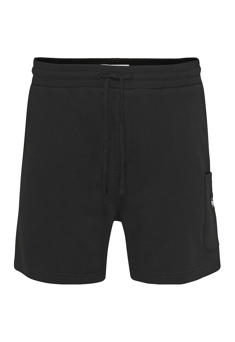 Tommy Jeans Pantaloni scurti cargo relaxed fit - Negru