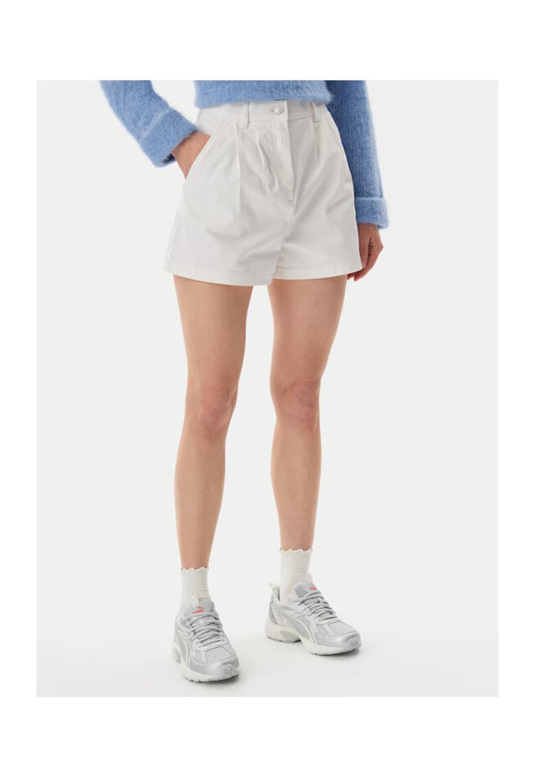 Tommy Jeans Pantaloni scurti pentru dama ecru