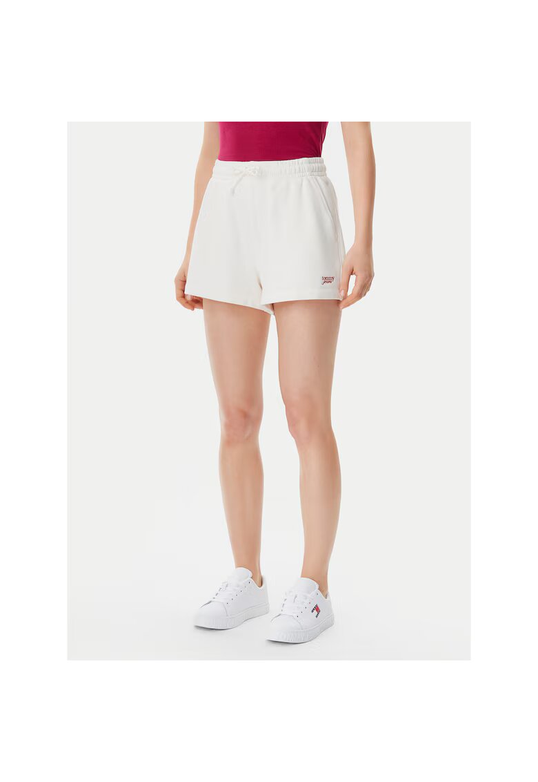 Tommy Jeans Pantaloni sport dama ecru