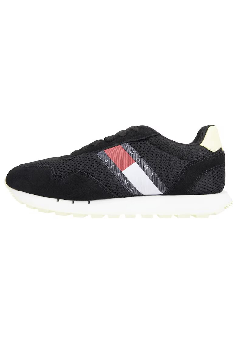 Tommy Jeans Pantofi cu insertii textile si din piele intoarsa