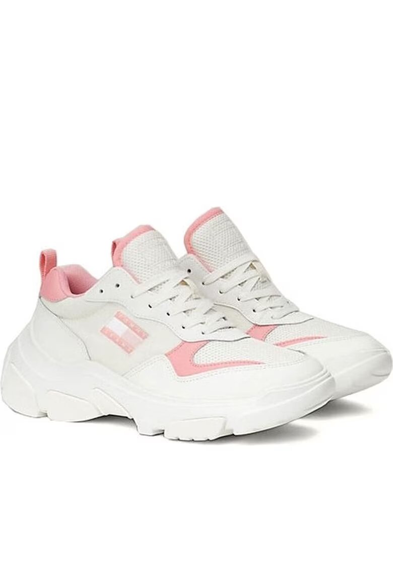 Tommy Jeans Pantofi de sport - Piele naturala/Sintetic - Roz - Roz