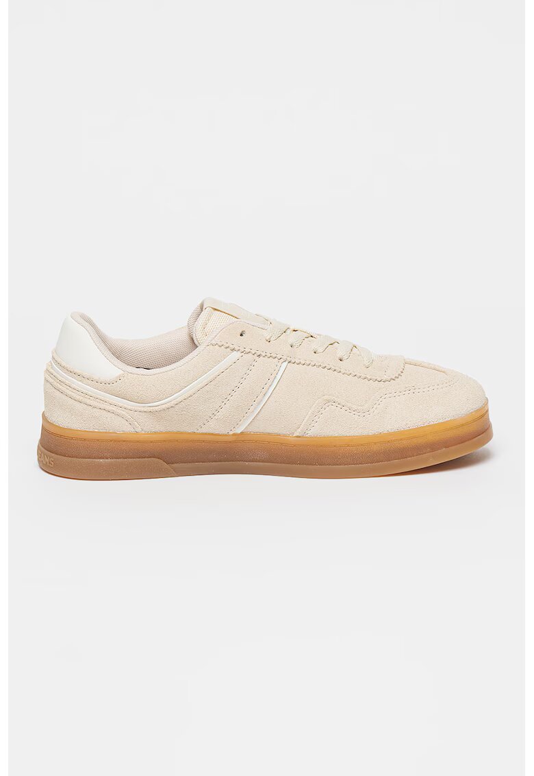 Tommy Jeans Pantofi sport din piele intoarsa The Greenwich - Maro nisip