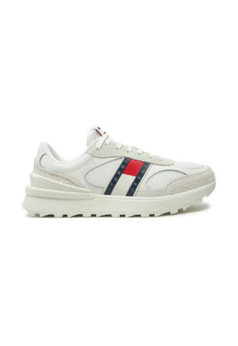 Tommy Jeans Pantofi sport pentru barbati - 304425585 - piele naturala - alb -