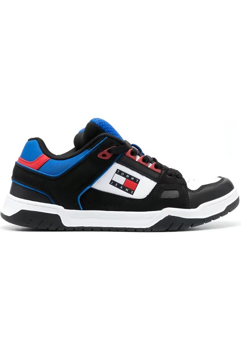 Tommy Jeans Pantofi sport - Piele/Textil/Sintetic - Negru - Multicolor