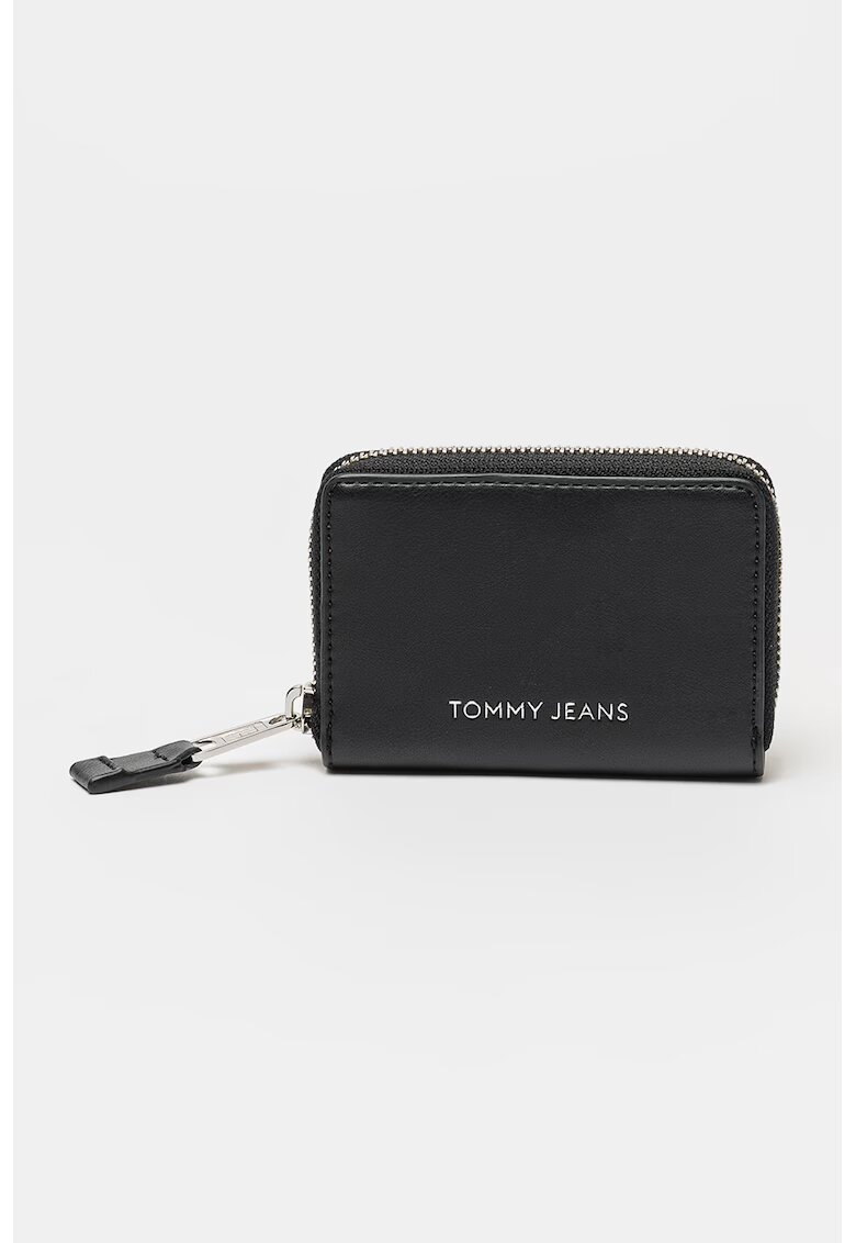 Tommy Jeans Portofel mic cu fermoar - Negru