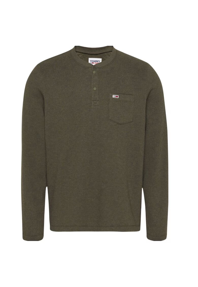 Tommy Jeans Pulover cu buzunar pe piept -