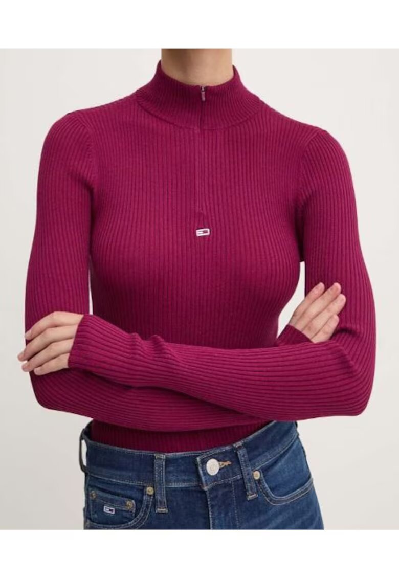 Tommy Jeans Pulover slim fit