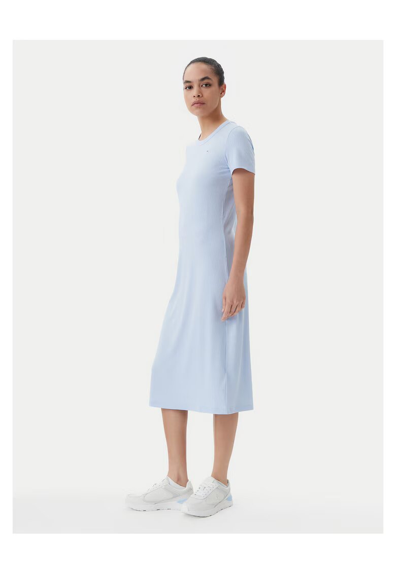 Tommy Jeans Rochie casual dama albastru - 2 caracteristici reprezentative -