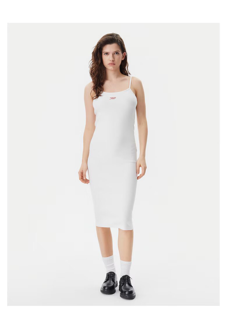 Tommy Jeans Rochie de vara - alb. femei