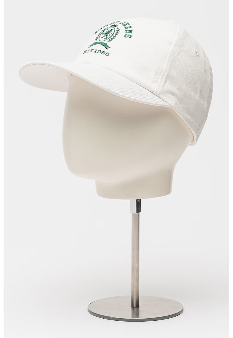 Tommy Jeans Sapca baseball cu capsa pe partea din spate - Alb murdar
