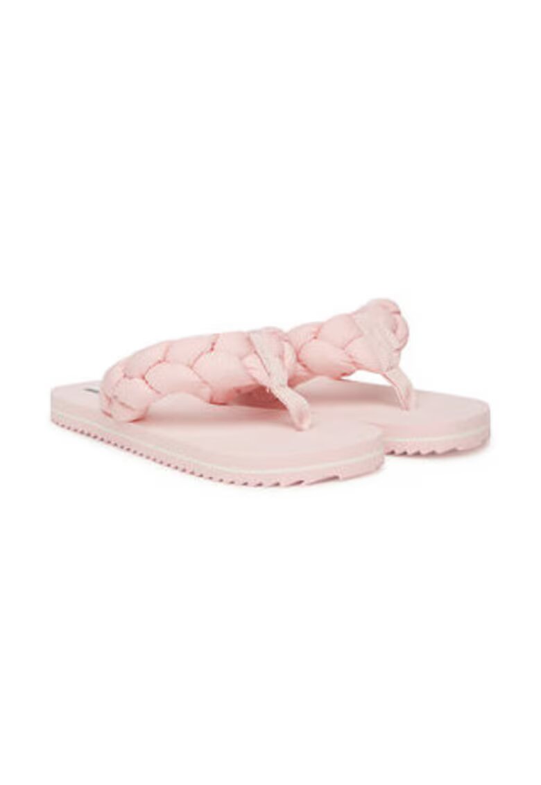 Tommy Jeans Slapi dama - material textil - roz - Roz
