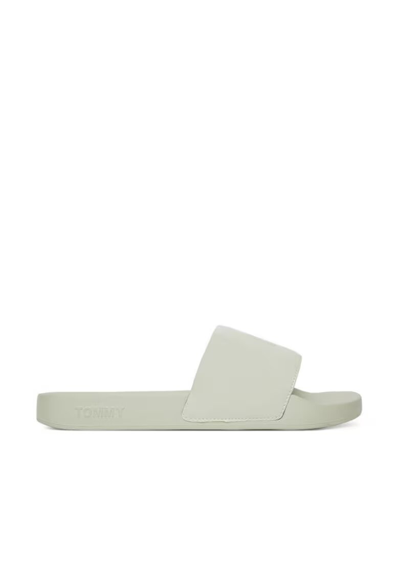 Tommy Jeans Slapi dama - piele ecologica - alb