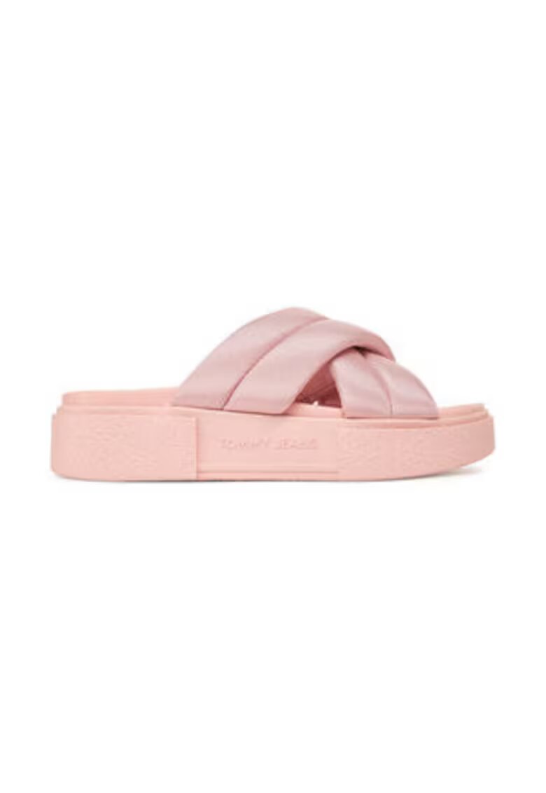 Tommy Jeans Slapi dama - roz - textil
