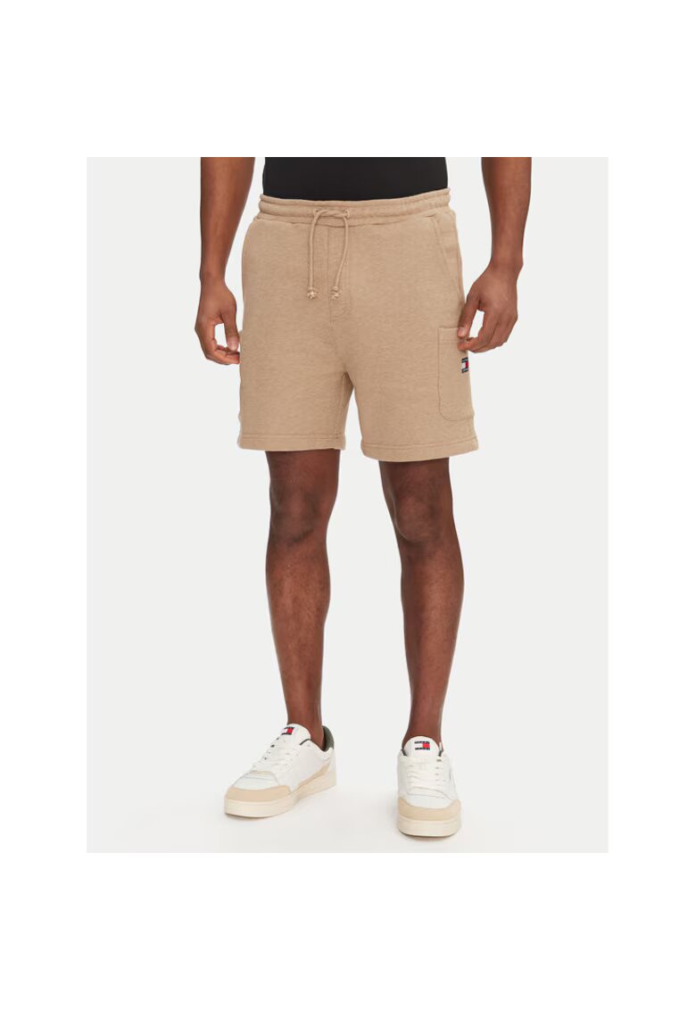 Tommy Jeans sport Barbati - Bej - 100% bumbac