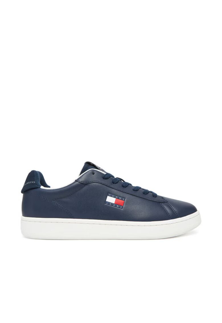 Tommy Jeans Tenisi bleumarin din piele naturala - Bleumarin