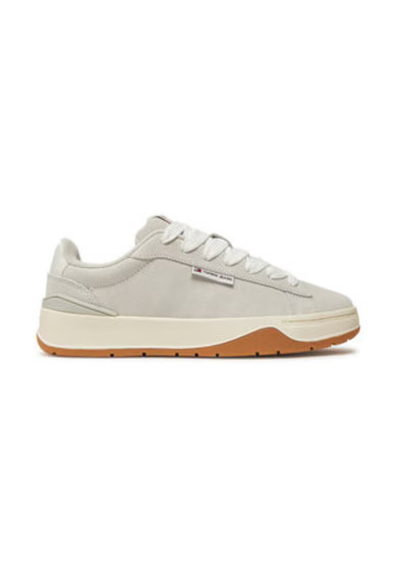Tommy Jeans Tenisi dama 304430176 - Piele naturala - Gri - Gri