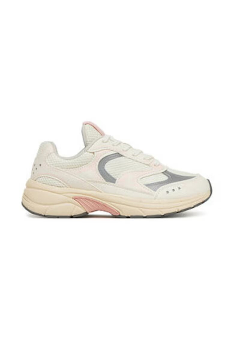 Tommy Jeans Tenisi dama 305159588 - Textil - Multicolor - Alb/Roz