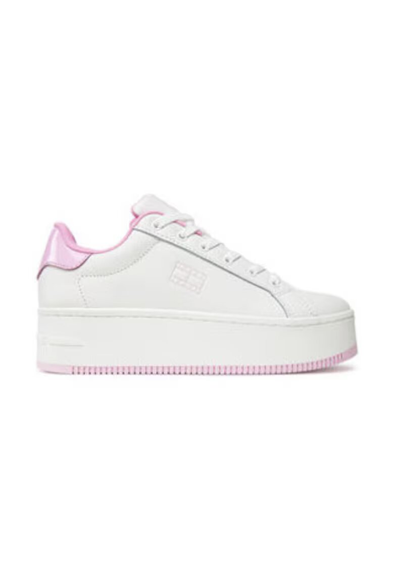 Tommy Jeans Tenisi dama alb/roz - Alb